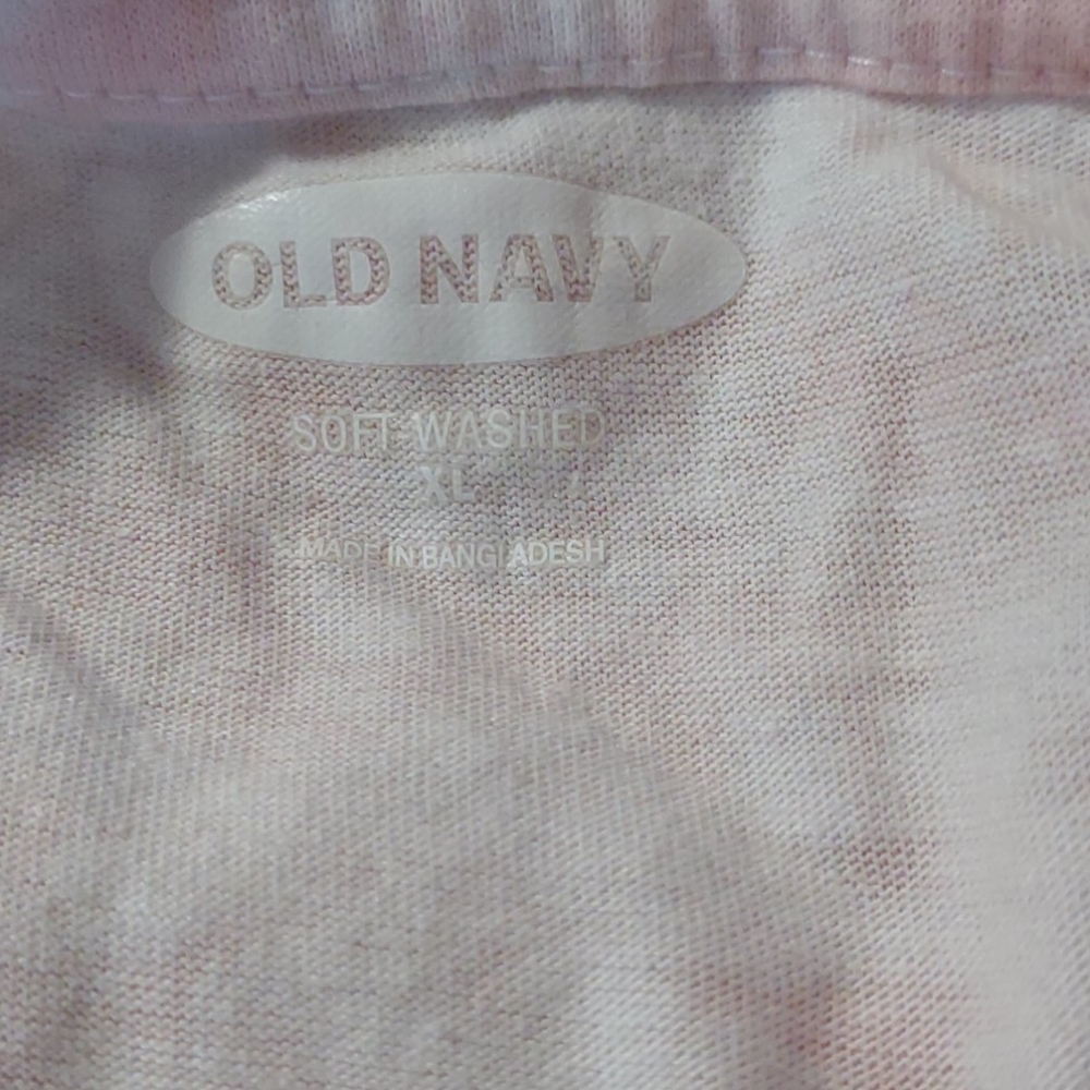 Soft sunset pink tie dye tee XL Old Navy Summer! - Picture 5 of 6